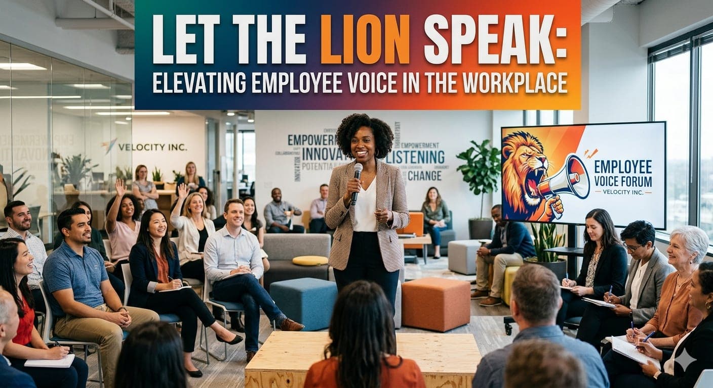Let the Lion Speak: Elevating Employee Voice in the Workplace